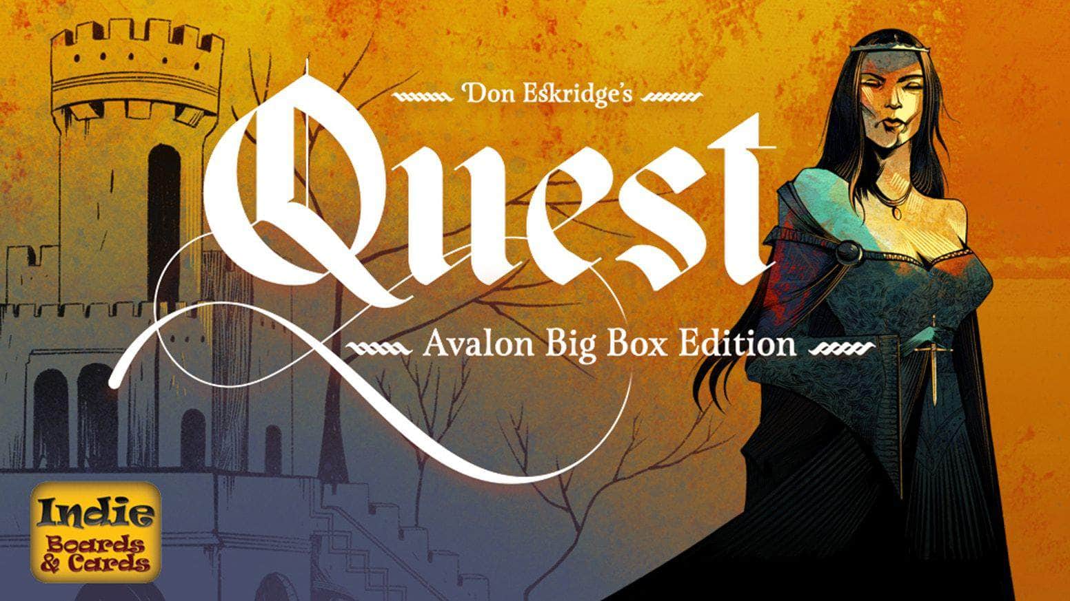 Quest: Avalon Big Box Edition (Kickstarter Special) Kickstarter Board Game Indie Boards and Cards 0792273252704 KS800718A