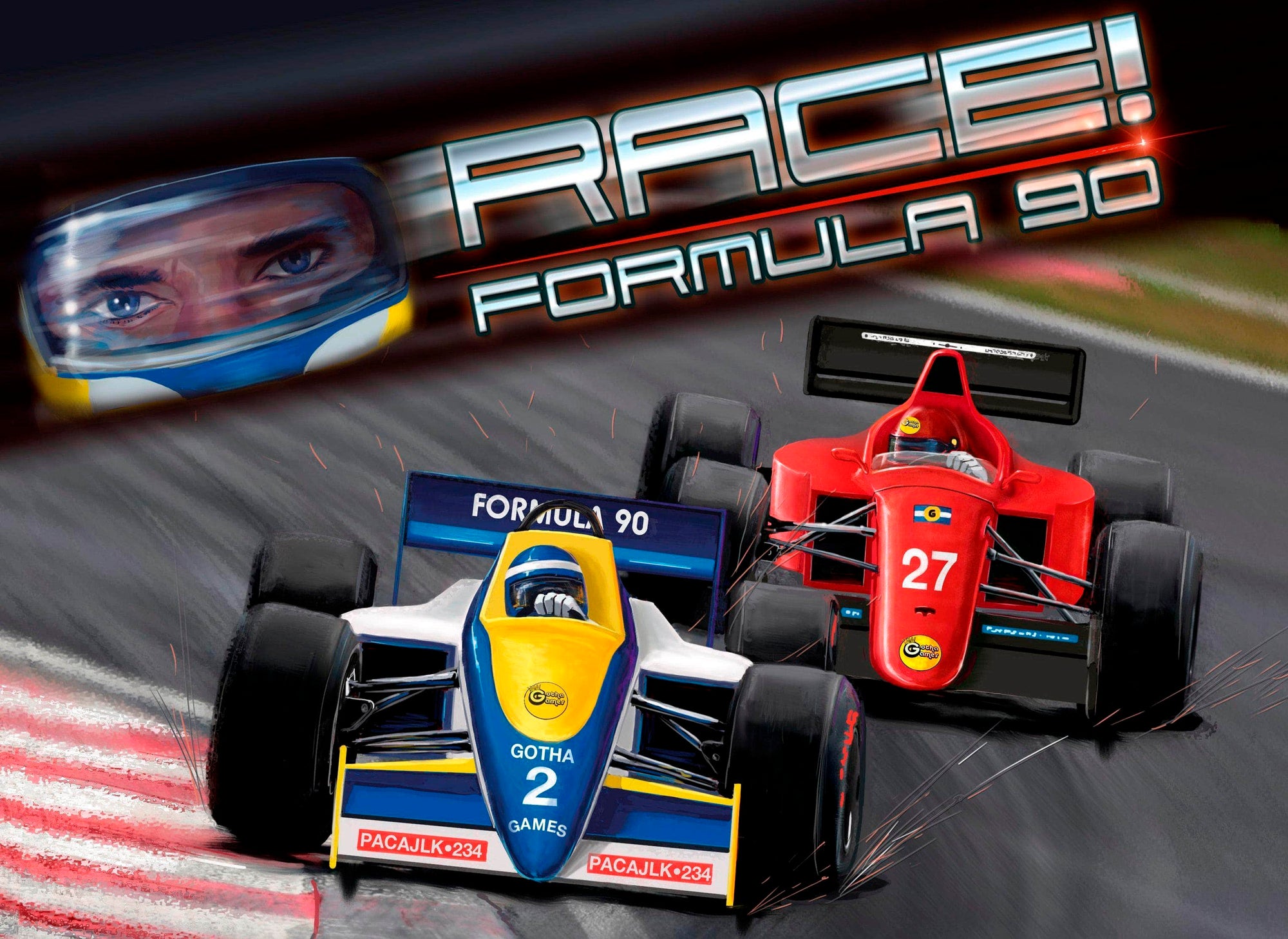 Race! Formula 90 (Kickstarter Special) Kickstarter Board Game Gotha Games KS800028A
