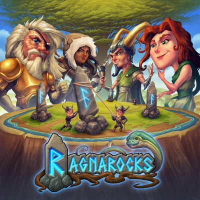 Ragnarocks plus Chaos-laajennuspaketin tuulet (Kickstarterin ennakkotilaus) Kickstarter Board Game Grey Fox Games KS001100a