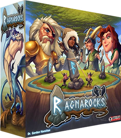 حزمة توسيع Ragnarocks Plus Winds of Chaos (الطلب المسبق الخاص لـ Kickstarter) لعبة Kickstarter Board Grey Fox Games KS001100A