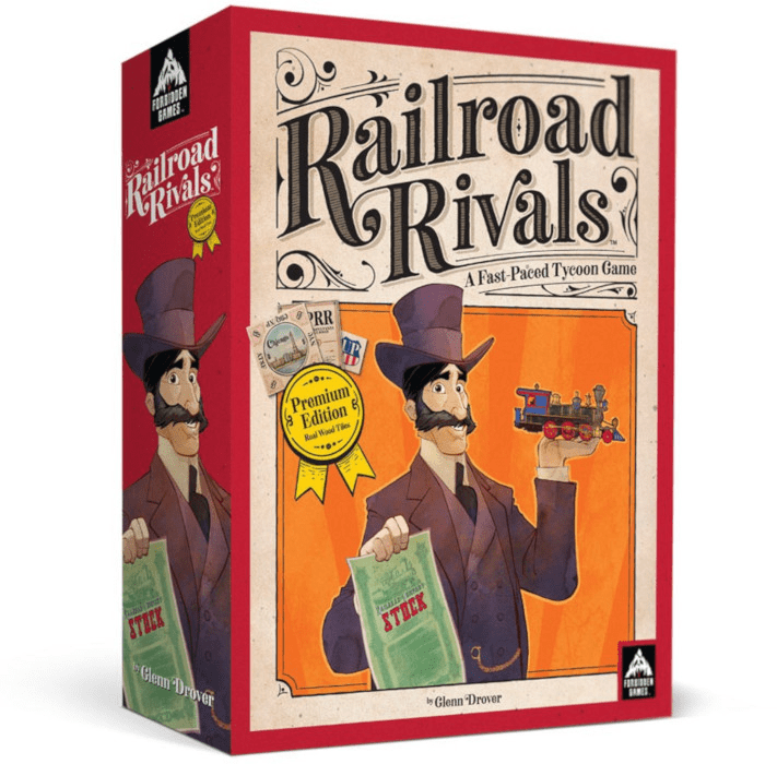 منافسو السكك الحديدية: تعهد التذاكر من الدرجة الأولى (Kickstarter Special) لعبة Kickstarter Board Forbidden Games