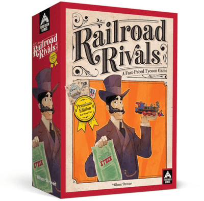 Eisenbahnkonkurrenten: First Class Ticket Pledge (Kickstarter Special) Kickstarter -Brettspiel Forbidden Games