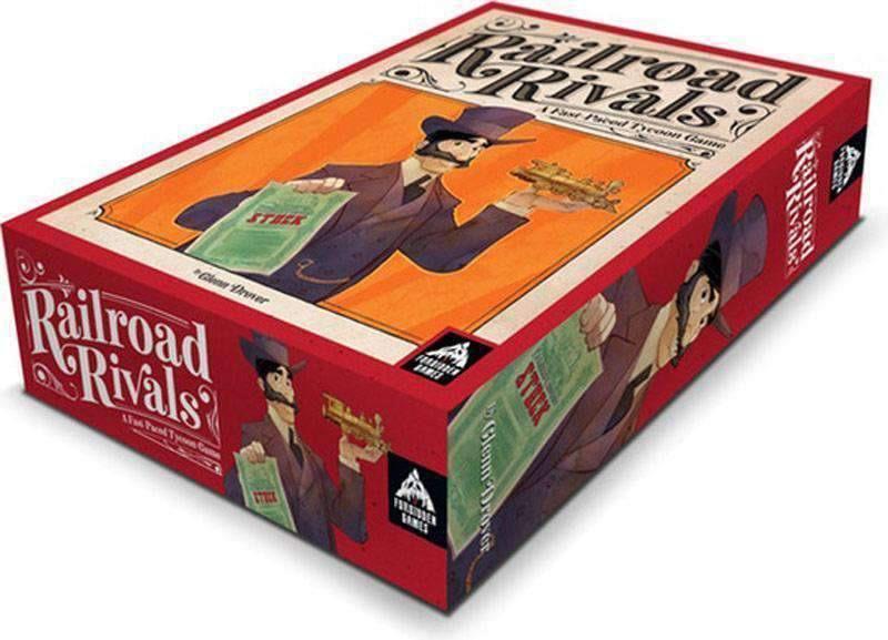 Railroad Rivals (Retail Edition) Einzelhandelsbrettspiel dV Giochi