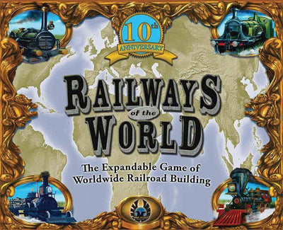 Railways of the World: Edition 10th Anniversary (Ed. W przedsprzedaży detalicznej) Gra planszowa detaliczna Eagle Gryphon Games KS001101D