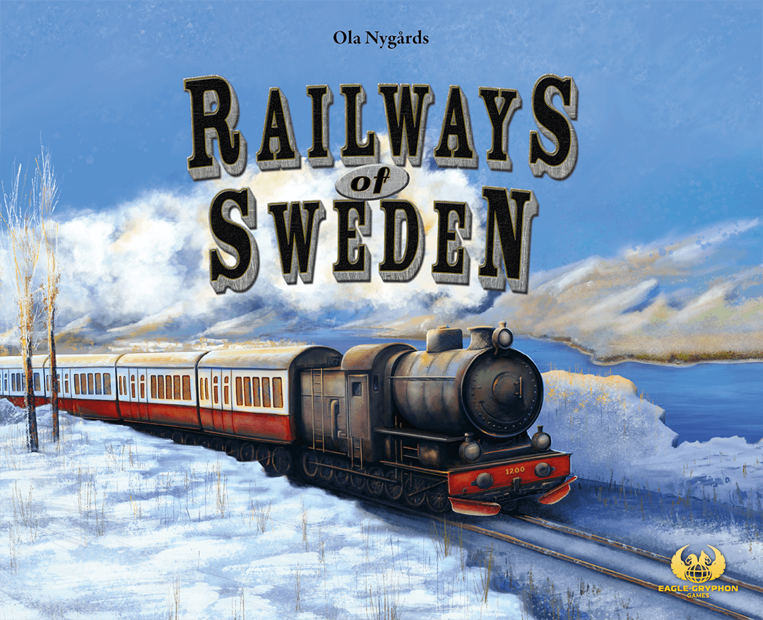 רכבות העולם: הרכבות של שוודיה (קיקסטארטר מיוחד בהזמנה מוקדמת) Eagle Gryphon Games KS001101C