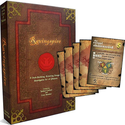Ravingspire Deluxe plus Vorpal -Kettenschwert -Erweiterung (Kickstarter Special) Kickstarter -Brettspiel Vorpal Chainsword Games