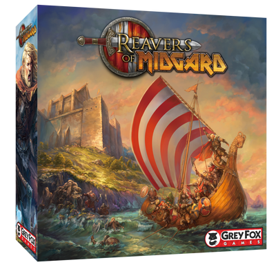 Reavers of Midgard: Core Game (طلب خاص لطلب مسبق من Kickstarter) لعبة Kickstarter Board Grey Fox Games KS000934A