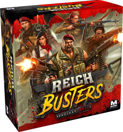 Reichbusters Project VRIL: Heldic Pledge Bündel (Kickstarter Pre-Order Special) Brettspiel Geek, Kickstarter-Spiele, Spiele, Kickstarter-Brettspiele, Brettspiele, Mythic Games, Reichbusters Projekt Vril, die Spiele Steward Kickstarter Edition Shop, Area -Bewegung, kooperative Spiele Mythic Games