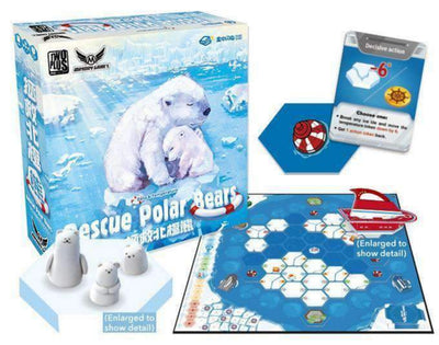 إنقاذ الدببة القطبية: البيانات ودرجة الحرارة (طلب خاص لطلب مسبق من Kickstarter) لعبة Kickstarter Board TwoPlus Games