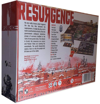 תחייה: חבילה של גיבור משכון (Kickstarter Special) משחק הלוח של Kickstarter HalfaKingdom Games KS001199A