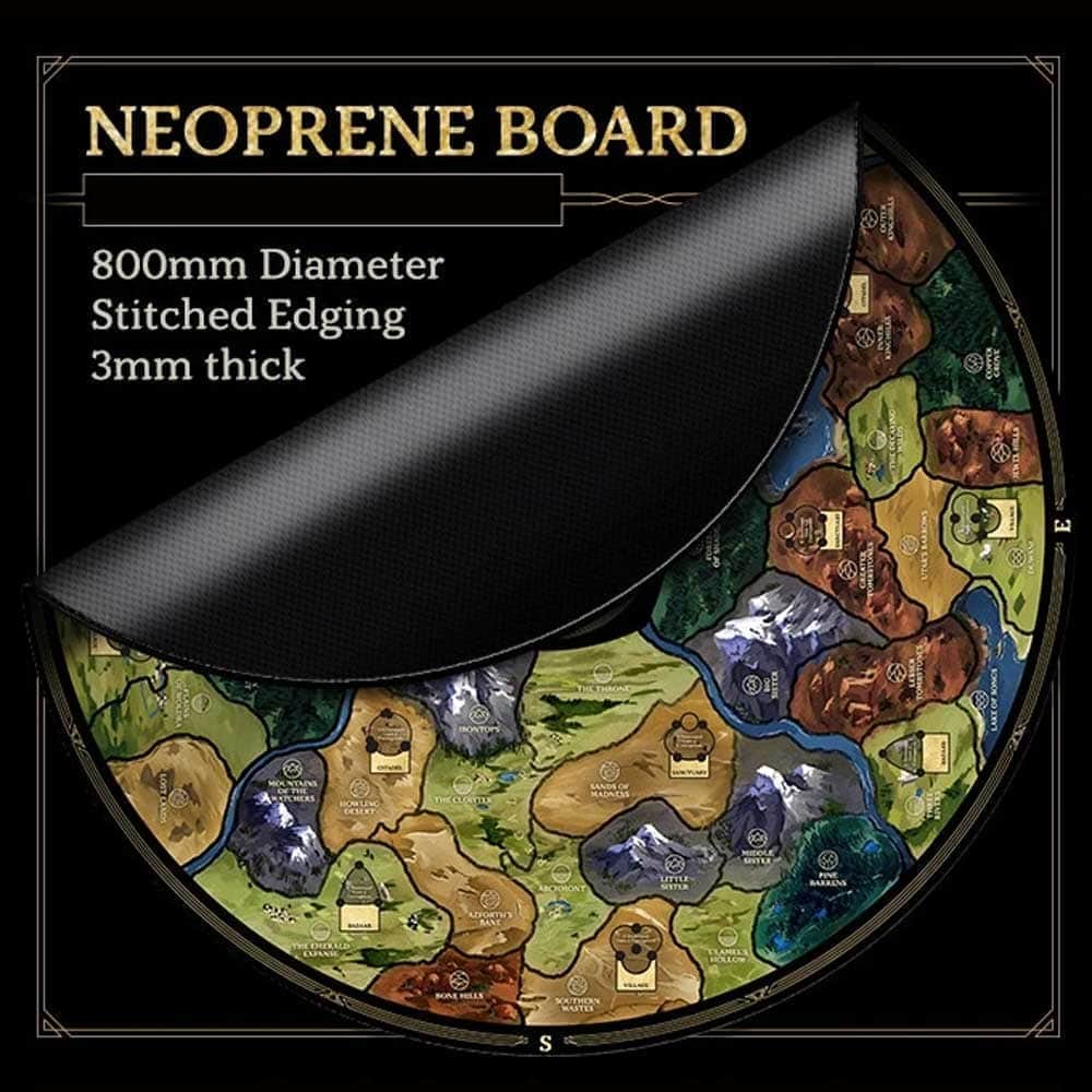 Återgå till Dark Tower: Neoprene Play Mat (Kickstarter förbeställning Special) Kickstarter Board Game Accessory Restoration Games KS000984C