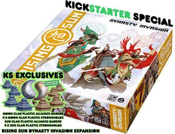 Sun Rising Kick CMON Rising Sun: Play Mat – Kickstarter Edition Board Game Accessory ...