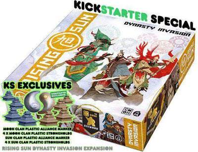Sol em ascensão: expansão da invasão da dinastia (Kickstarter Special) jogo de tabuleiro Kickstarter CMON Limitado