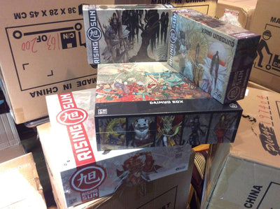 Rising Sun (Kickstarter Special) Kickstarter Game CMON Ograniczony