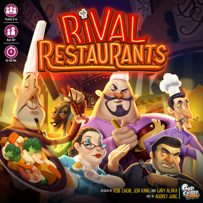 Restaurants rivaux: gage de lot gastronomique (Kickstarter Special)