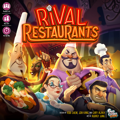 Rivaliserende restaurants: Gourmet Bundle Pledge (Kickstarter Special)