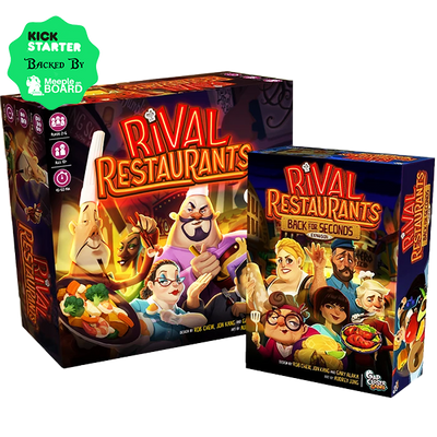 Rivaliserende restaurants: Gourmet Bundle Pledge (Kickstarter Special) Kickstarter Board Game Gap Closer Games 860001208405 KS001015A