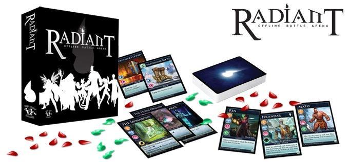Roba: Radiant Offline Battle Arena Heldenversprechen (Kickstarter-Vorbestellungsspecial) Kickstarter Card Game Legendforge