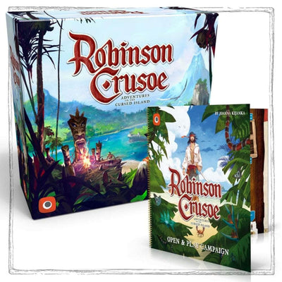 Robinson Crusoe: Collectors Edition Bundle (Kickstarter pré-encomenda especial) jogo de tabuleiro Kickstarter Portal Games KS001160A