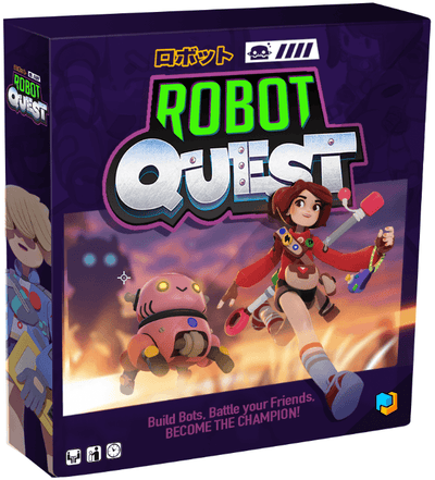 Robot Quest Arena: Juego de mesa Kickstarter Bundle de nivel de alta tecnología (Kickstarter pre-pedido) Wise Wizard Games KS001113A