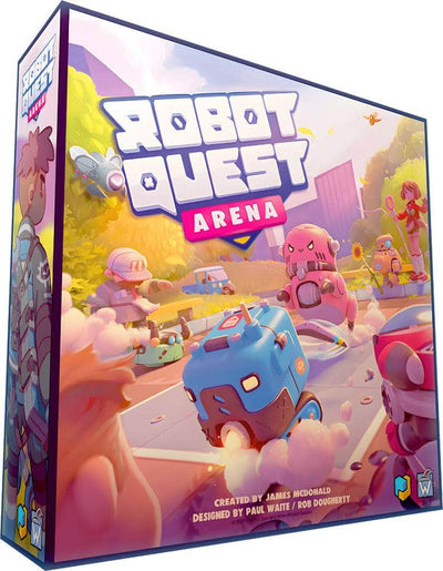 Robot Quest Arena: High Tech Tier Bundle (Kickstarter Pre-order พิเศษ) เกมบอร์ด Kickstarter Wise Wizard Games KS001113A