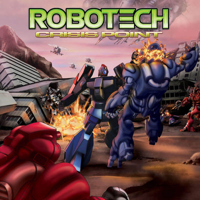 Robotech: Crisis Point (מהדורה קמעונאית) משחק לוח קמעונאות Solar Flare Games 0860420001724 KS800723A