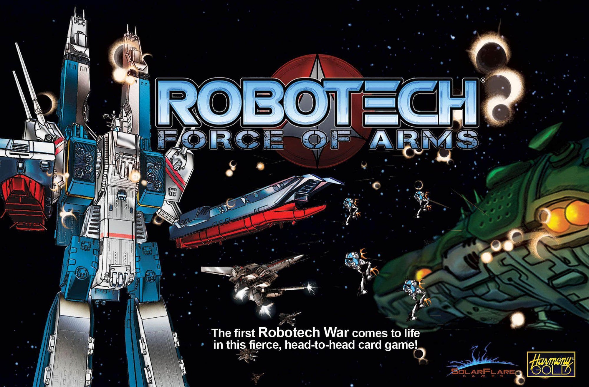 Robotech: Force of Arms (Retail Edition) Retail Board Game Solar Flare Games 0860420001700 KS800724A