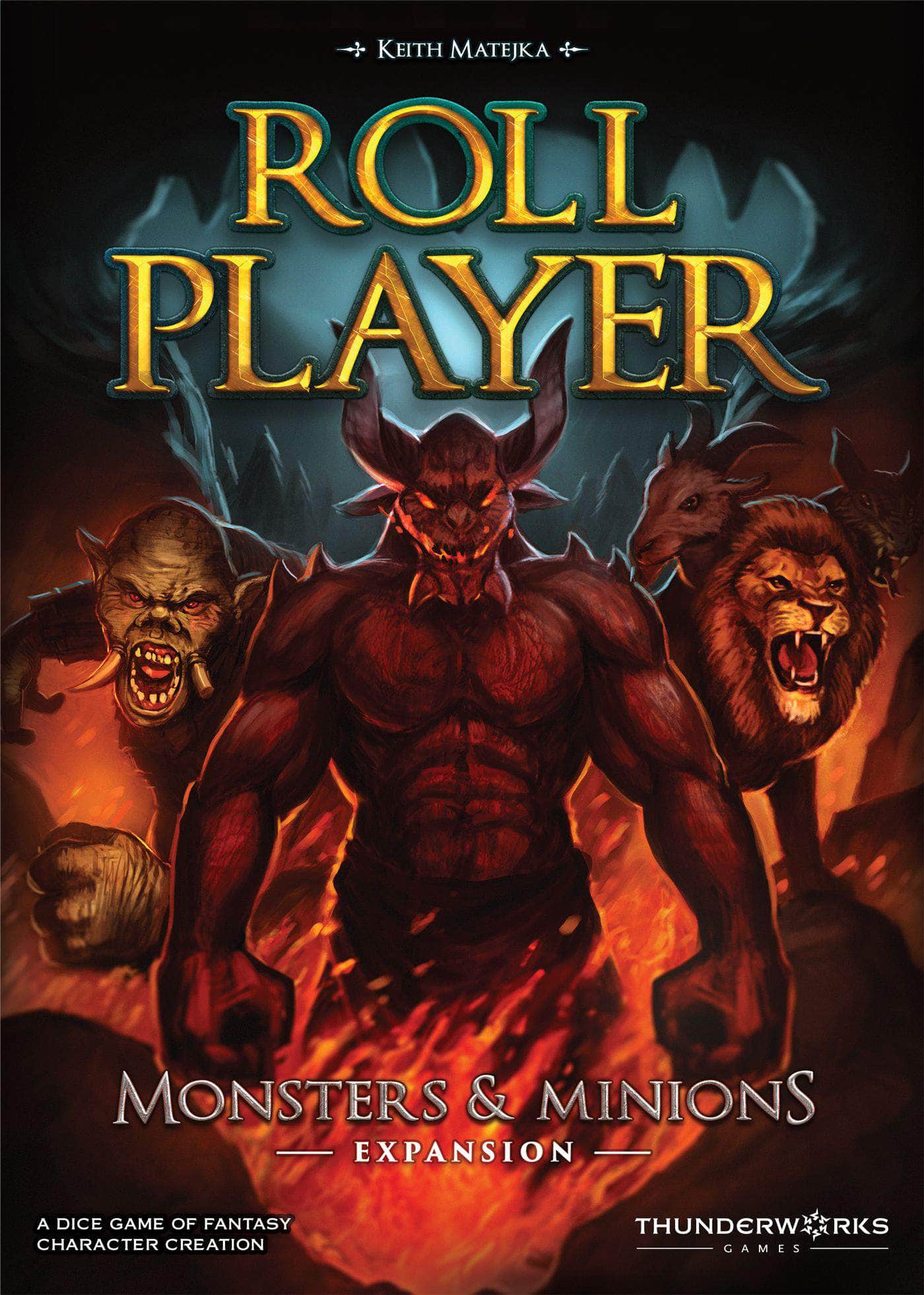 Roll Player: Monsters & Minions Retail Board Game Expansion Thunderworks Games KS000948H
