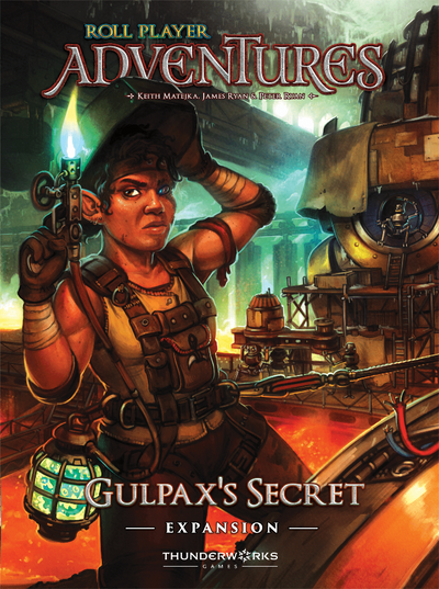 掷骰球员：Roll Player Adventures Gulpax的Secret Bundle（Kickstarter预订特别）Kickstarter棋盘游戏扩展 Thunderworks Games KS001332A