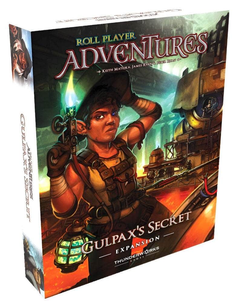ロールプレーヤー：ロールプレーヤーアドベンチャーgulpax's Secret（Kickstarter Pre-Order Special）Kickstarterボードゲーム拡張 Thunderworks Games KS001332A
