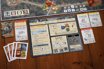 Raiz: um jogo de poder da floresta e jogo de tabuleiro da base direita (edição de pré-encomenda do varejo) jogo de tabuleiro de varejo Leder Games 0602573655900 KS000721A