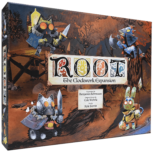 Root: expansión de la expansión del reloj (edición minorista) Expansión del juego de mesa minorista Leder Games KS000721B
