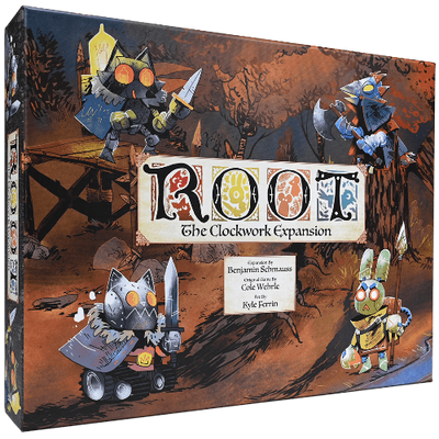 Root: expansión de la expansión del reloj (edición minorista) Expansión del juego de mesa minorista Leder Games KS000721B