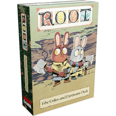 Root: Supplemento di giochi per la vendita al dettaglio del mazzo Exiles and Partisans (Edition Retail Edition) Leder Games KS000721E
