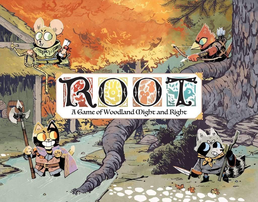 Giochi di carte Leder Games Root Espansione Riverfolk giochi da tavolo