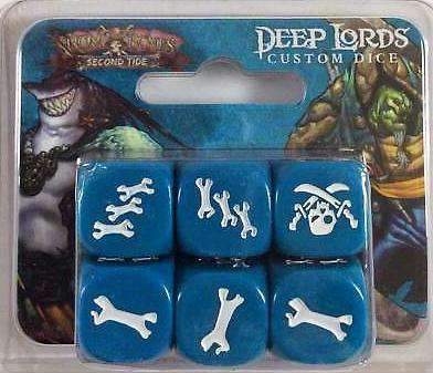 Rum &amp; Bones - Dice personalizzato (Deep Lords) (Kickstarter Special) Kickstarter Board Game Accessorio CMON Limitato, Edge Entertainment, E Pendragon Game Studio