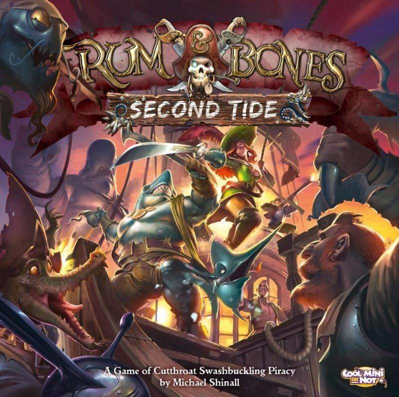 Rum & Bones: Second Tide (Kickstarter Special) Kickstarter brädspel CMON Begränsad
