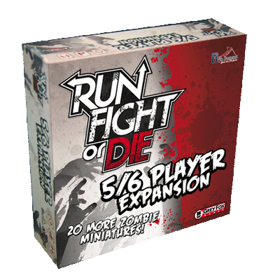 Run Fight or Die! 5-6 Player Expansion Retail Board Game 8th Summit