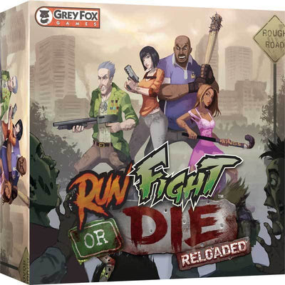 奔跑，战斗或死亡！重新加载：有枪支誓言，带扩展（Kickstarter Special）Kickstarter棋盘游戏 Grey Fox Games KS000849A