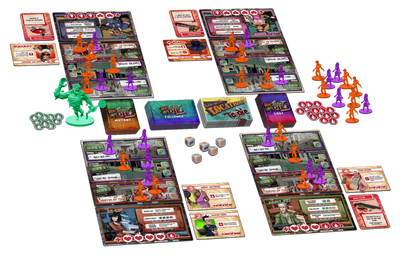 奔跑，战斗或死亡！重新加载：有枪支誓言，带扩展（Kickstarter Special）Kickstarter棋盘游戏 Grey Fox Games KS000849A