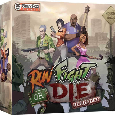 Run, Fight, or Die!: Reloaded Plus 5-6 Player Expansion (Retail Edition) Retail Board Game Grey Fox Games 616909967254 KS000849E