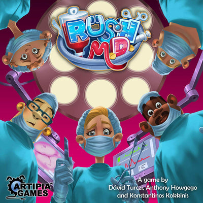 Rush M.D. (Kickstarter Special) Juego de mesa de Kickstarter Artipia Games, Juegos de actitud geek KS800318A