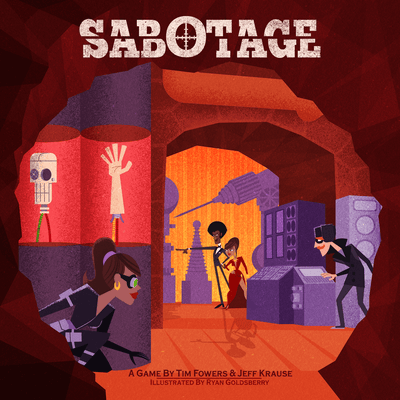 Sabotage (Kickstarter Special) Kickstarter Board Game Fowers Games KS800285A