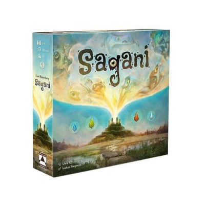 لعبة ساجاني بورد (إصدار البيع بالتجزئة) لعبة لوحية للبيع بالتجزئة Eagle-Gryphon Games KS001060A