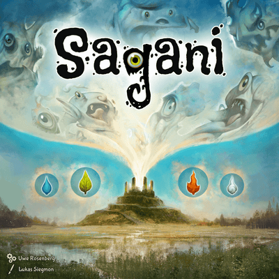 Sagani Board Game (Retail Edition) Retail Board Game Eagle-Gryphon Games KS001060A