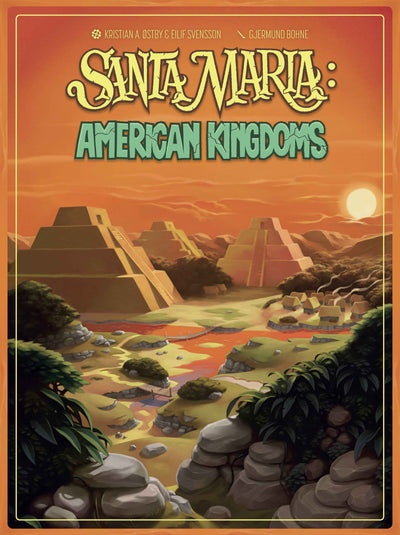 Santa Maria: American Kingdoms Super combo gangs pundle (Kickstarter Précommande spécial) Game de conseil d&#39;administration de Kickstarter Aporta Games