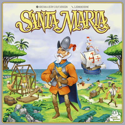 Santa Maria Einzelhandelsbrettspiel Aporta Games, Arrakis -Spiele, Dal Tenda, Granna, Sprungspiele, Turtle -Spiele, Lavka Games, Pegasus Spiele KS800548a