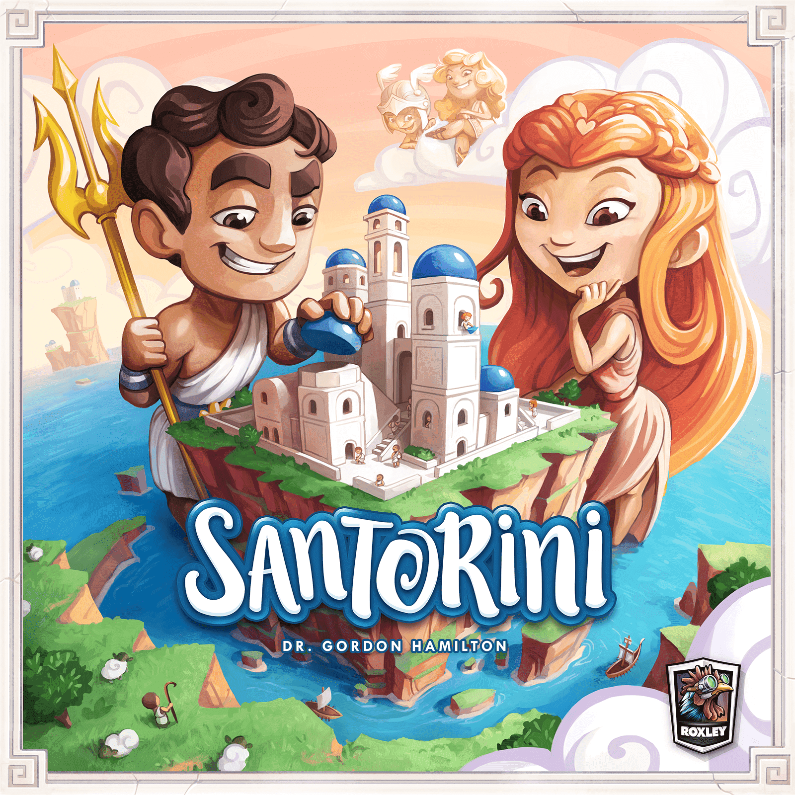 Santorini：宙斯版（Kickstarter Special）Kickstarter棋盘游戏Roxley