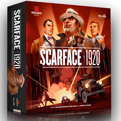 Scarface 1920:芝加哥国王承诺捆绑包(Kickstarter预订特别)Kickstarter棋盘游戏 Redzen Games KS001161A