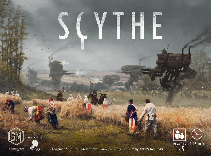 Scythe: เกมกระดานขายปลีกเกมหลัก Stonemaier Games KS001084A